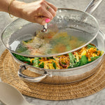 30cm Stainless Steel Long Handled Sauté Pan
