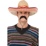 Sombrero Straw Hat, Brown
