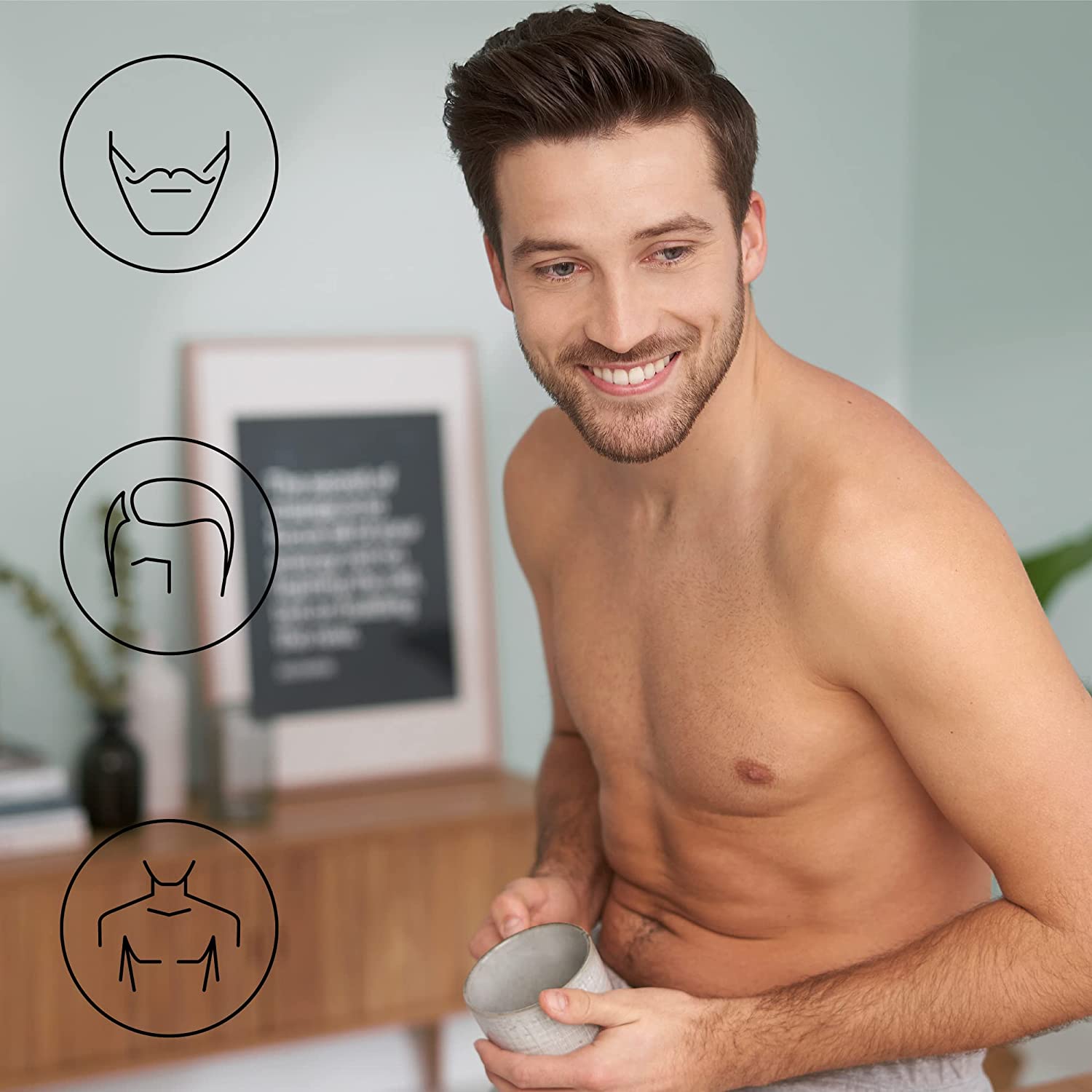 Er-gb62 Wet & Dry Electric Beard & Body Trimmer