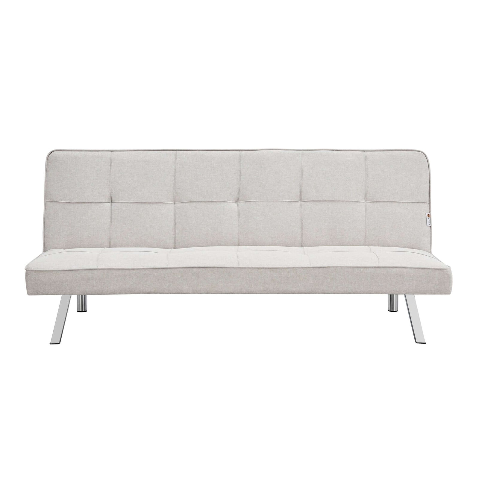 Click Clack Linen Blend Sofa Bed - 3 Seater | Cream