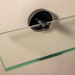 Bathroom Shelf, Organizer, Glass Chrome 10kg Resistance, Start Collection