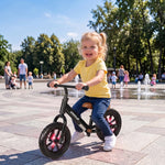 AIYAPLAY 11.2" Balance Bike With Lighting Wheels For 2-5 Years