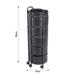 5-tier Kitchen Rotating Storage Rack