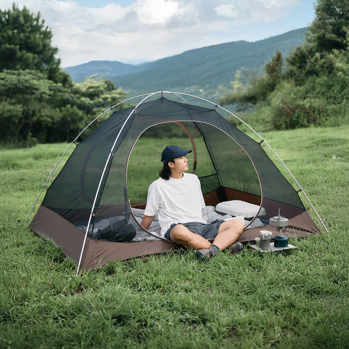Cloud Creek Series - 3 Person Tent (vinyl Edition) | Brown