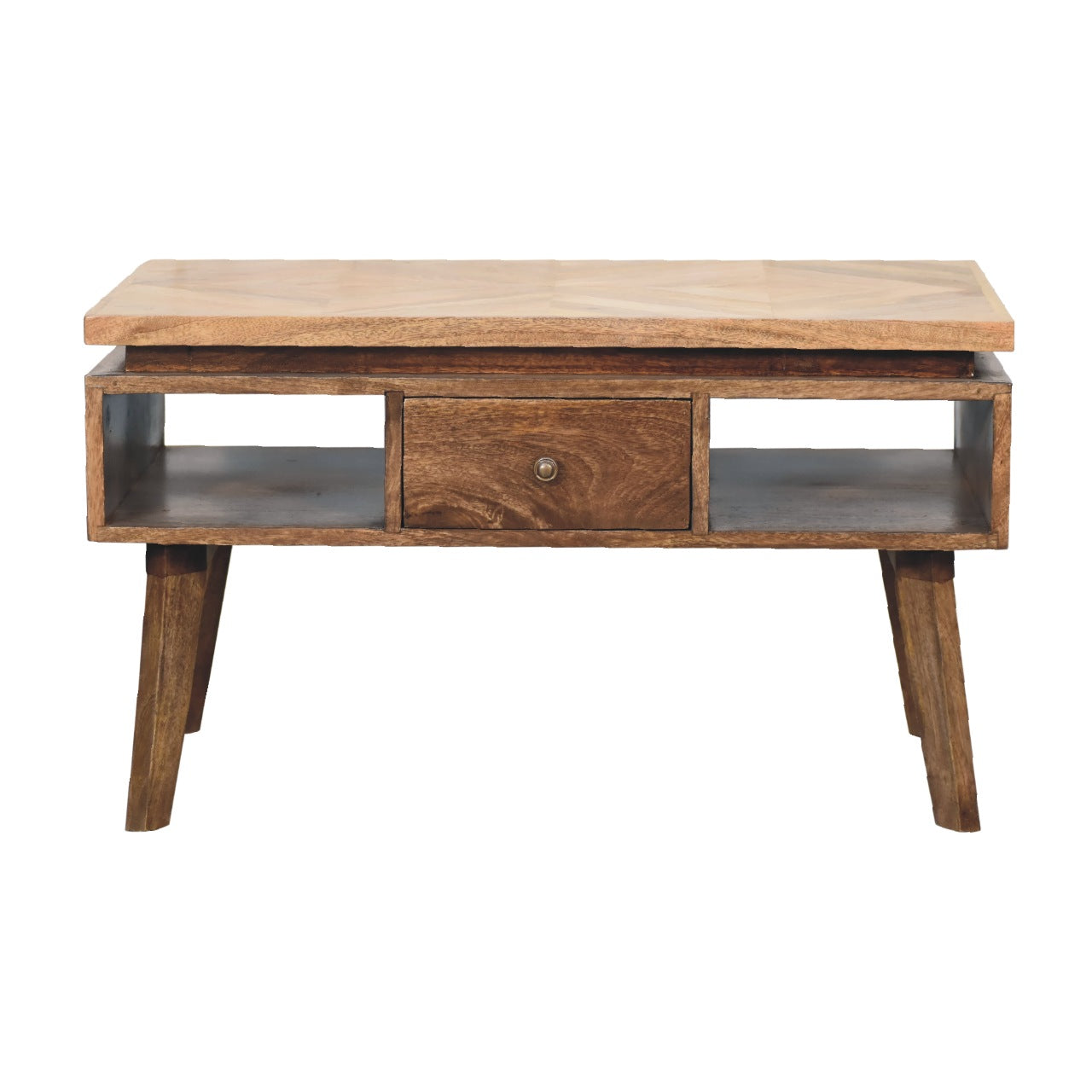 Solid Wood Classic Grey Granary Coffee Table