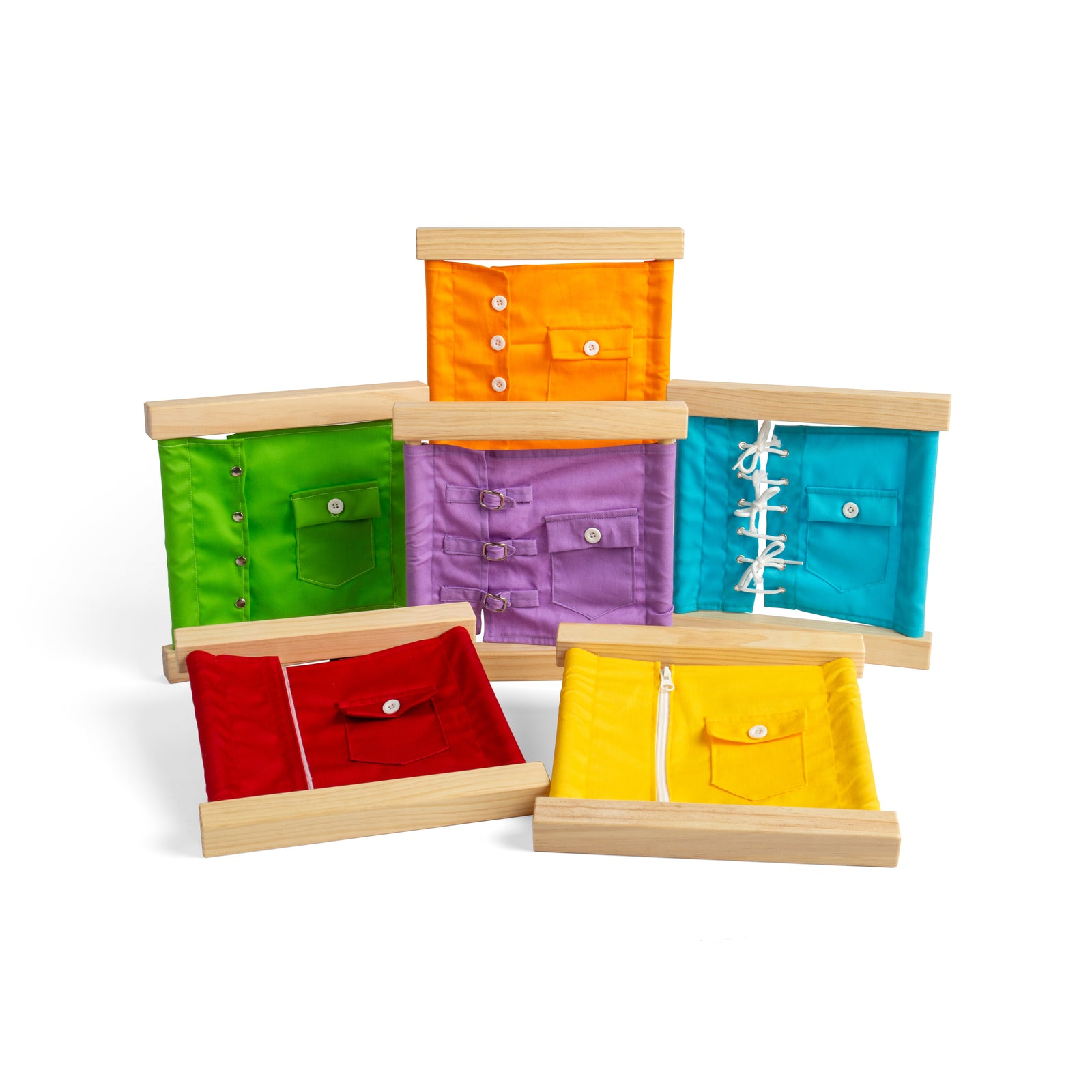 6pcs Wooden Fastening Frames