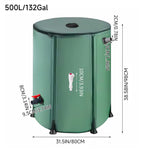 Collapsible Rain Barrel With Filter | Large