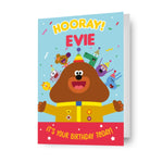 Personalised 'hooray!' Birthday Card Official Product
