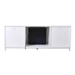 18-inch Electric Fireplace With Freestanding Tv Stand Entertainment Center