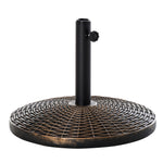 25kg Parasol Base, Antique Bronze