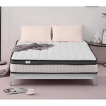 Sleeply Comfort Hybrid Mattress - The Mattress That Moves With You | Double | White