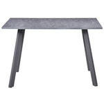 Rectangular Dining Table, Metal Legs, Spacious