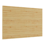 Spruce Wood Fence Panel 180cm W X 90/120/150cm H, Weather-resistant Treated Wood With Eco-friendly Water-based Finish | Medium