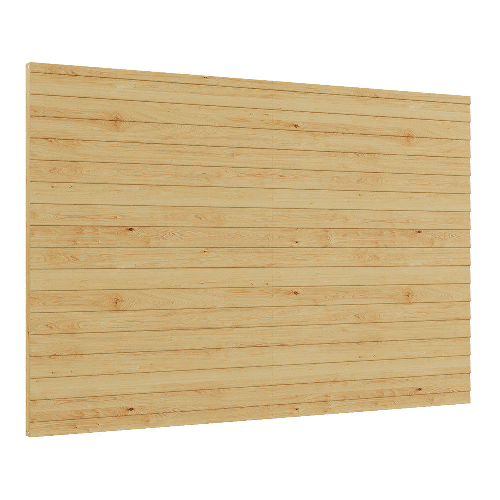Spruce Wood Fence Panel 180cm W X 90/120/150cm H, Weather-resistant Treated Wood With Eco-friendly Water-based Finish | Medium