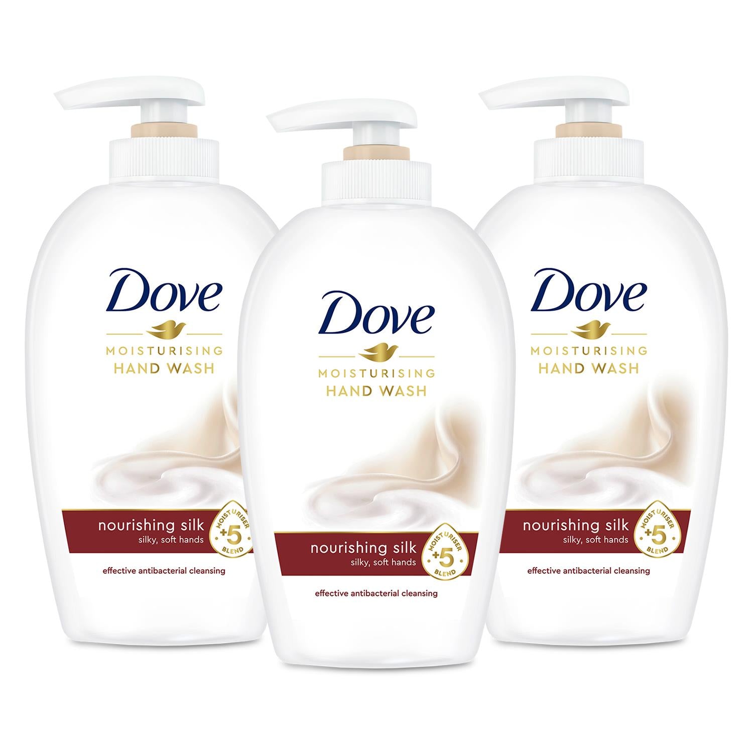 Moisturising Hand Wash, Nourishing Silk For Silky & Soft Hands, 3x250ml