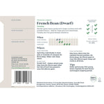 Dwarf French Bean 'faraday' Seeds | 50 Seeds