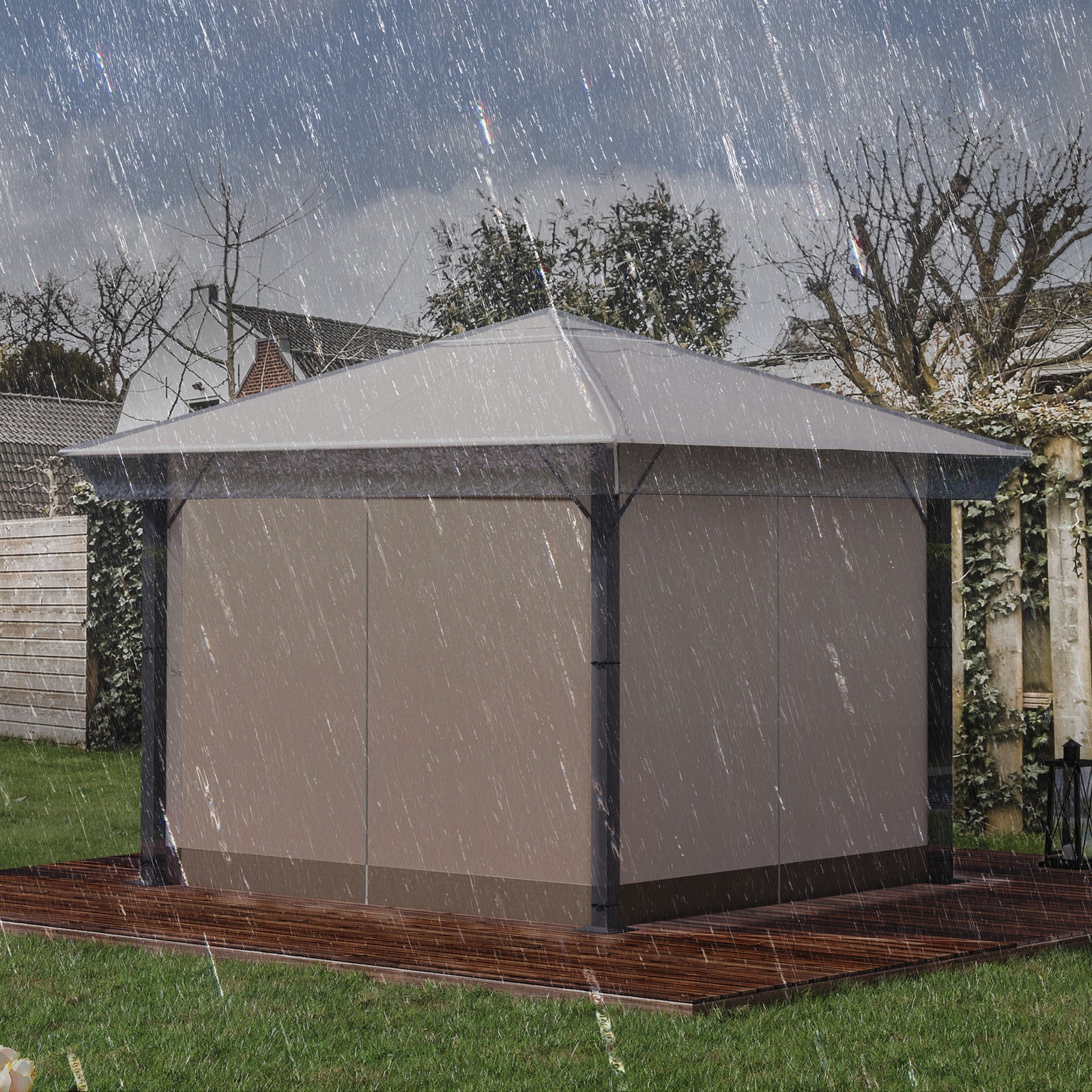 3 X 3 (m) Gazebo Protective Cover, Waterproof Cover