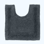 Luxury Reversible Cotton Bath Mat | Pedestal Mat | Grey