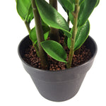 Artificial 75cm Zanzibar Green Gem Zamioculcas Succulent Indoor Plant