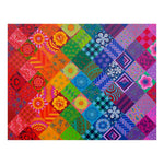Patchwork Rainbow Mini Jigsaw Puzzle Tube - 150 Piece