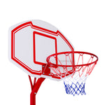 Adjustable Basketball Stand Backboard With Wheels | Red