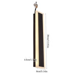 Outdoor Wall Led Light Ip65 Waterproof Long Wall Sconce For Exterior Lighting | Small | Black & White