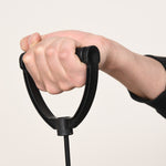 Stepper Machine With Resistance Bands And Cushion Mat | Black
