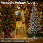 Xmas Haus 107cm Gold Rattan Led Christmas Holiday Festive Deer
