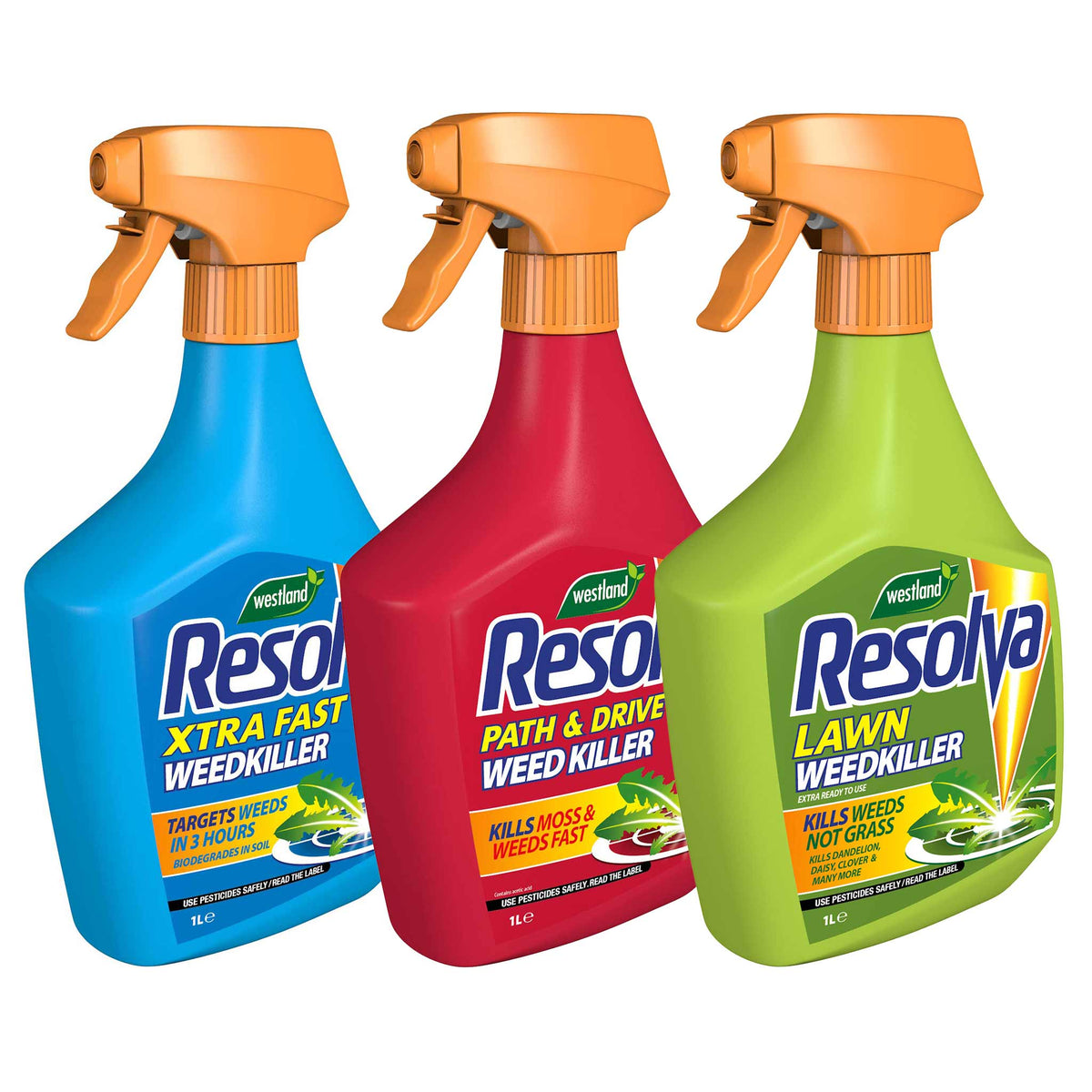 Xtra Fast Weedkiller Lawn, Path & Driveway | Set of 3