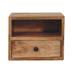 Solid Wood Solis 1-drawer Oak-ish Wall Mounted Nightstand