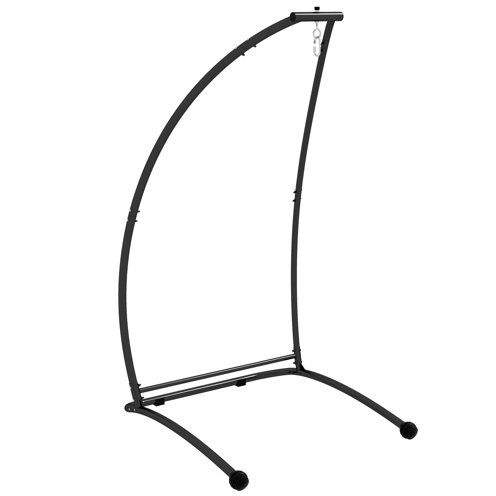 Hammock Stand, C Shape Hanging Heavy Duty Metal Frame