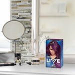 Live Amethyst Chrome (purple) Permanent Hair Dye, Urban Metallics U69 3 Pk
