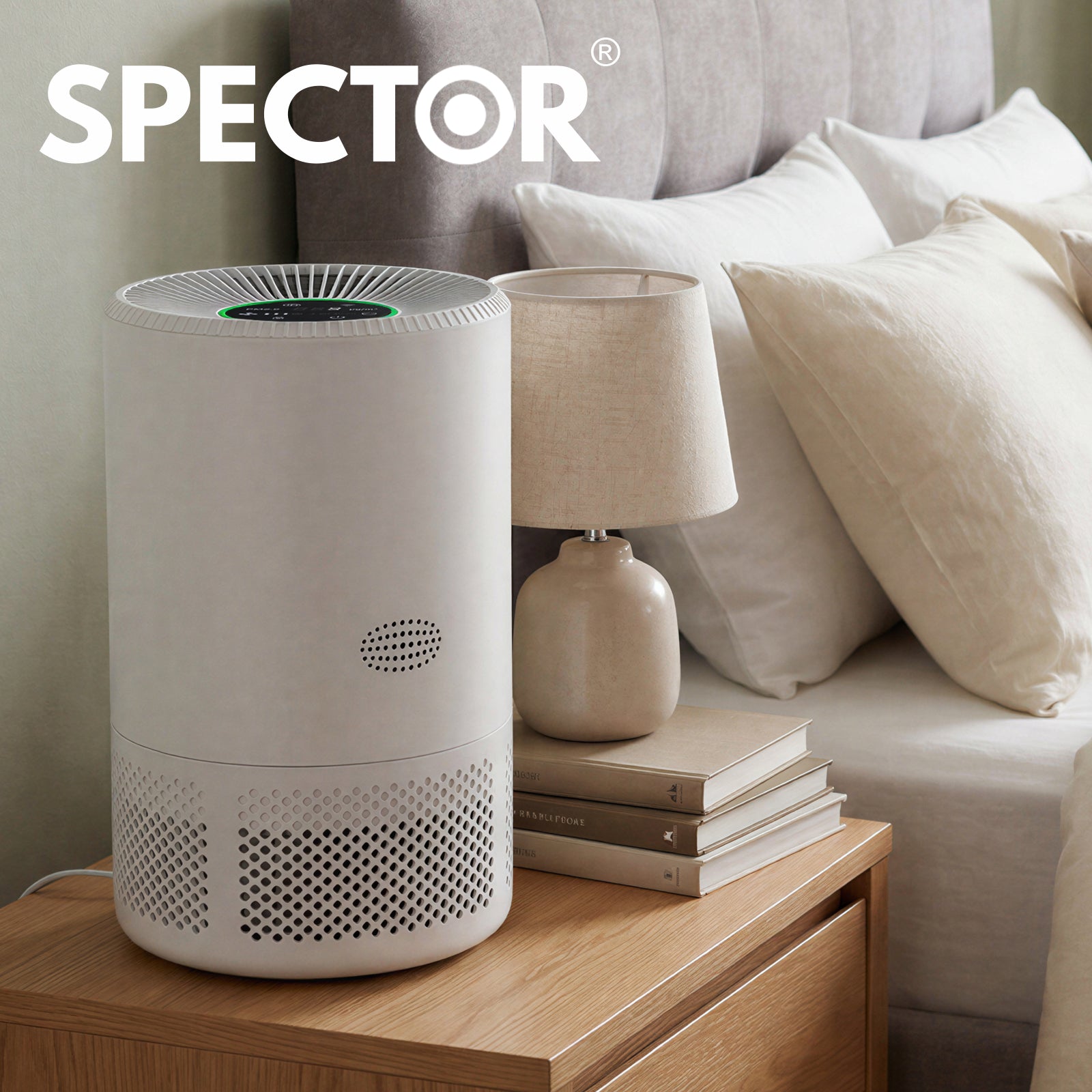Spector Air Purifier And Filter H13 Hepa Smart Quiet App Control For Home