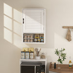 Bathroom Cabinet, Wall Mounted Cabinet With Adjustable Shelves | White