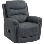 Massage Recliner Chair, Lift Chair With Heat, Usb, Remote | Grey