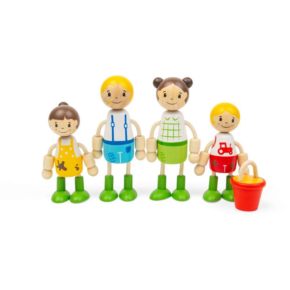 Tidlo Farmer Family Dolls