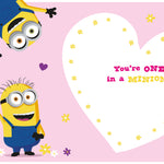 Minions 'from Both Of Us' Mother's Day Card Official Product