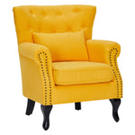Breeins Vintage Armchair With Lumbar Pillow