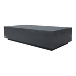 Colorado Grc Rectangular Coffee Table | Slate Black