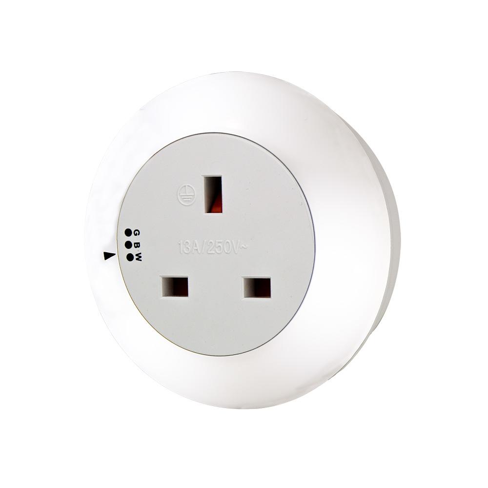 Plug Through Night Light, 3 Colour, Mains Powered