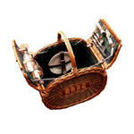 Cheltenham Fitted Picnic Wicker Basket