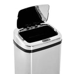 50l Infrared Automatic Motion Sensor Dustbin Stainless Steel