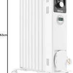 Oil Free Column Radiator, 2000w Heater
