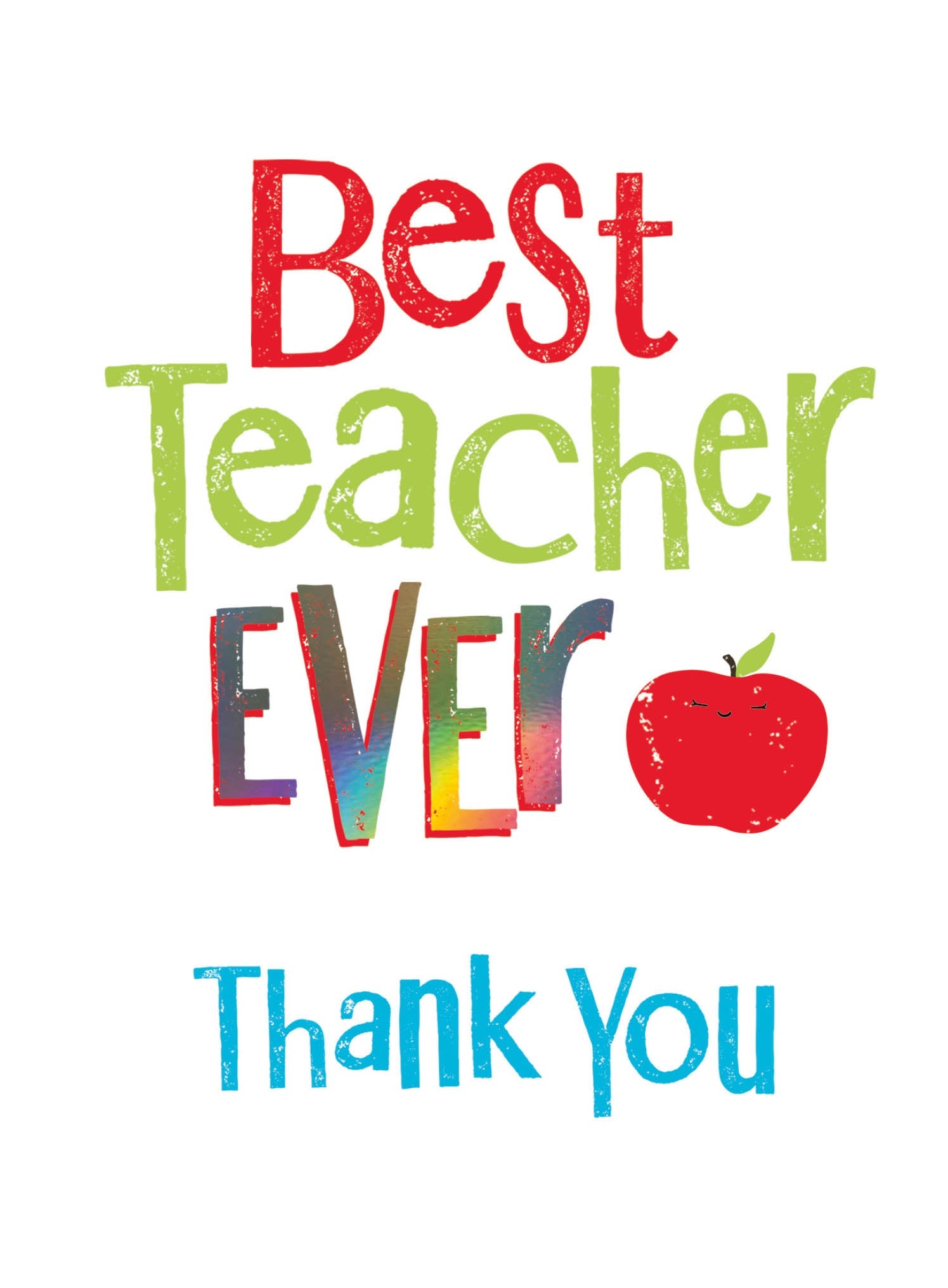 Thank You Teacher Card Official Product