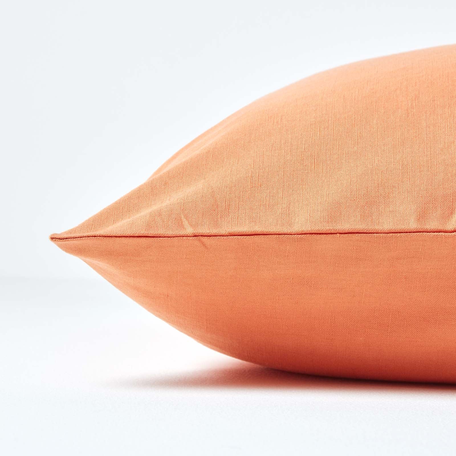 Linen Housewife Pillowcase | 48 x 74cm | Burnt Orange
