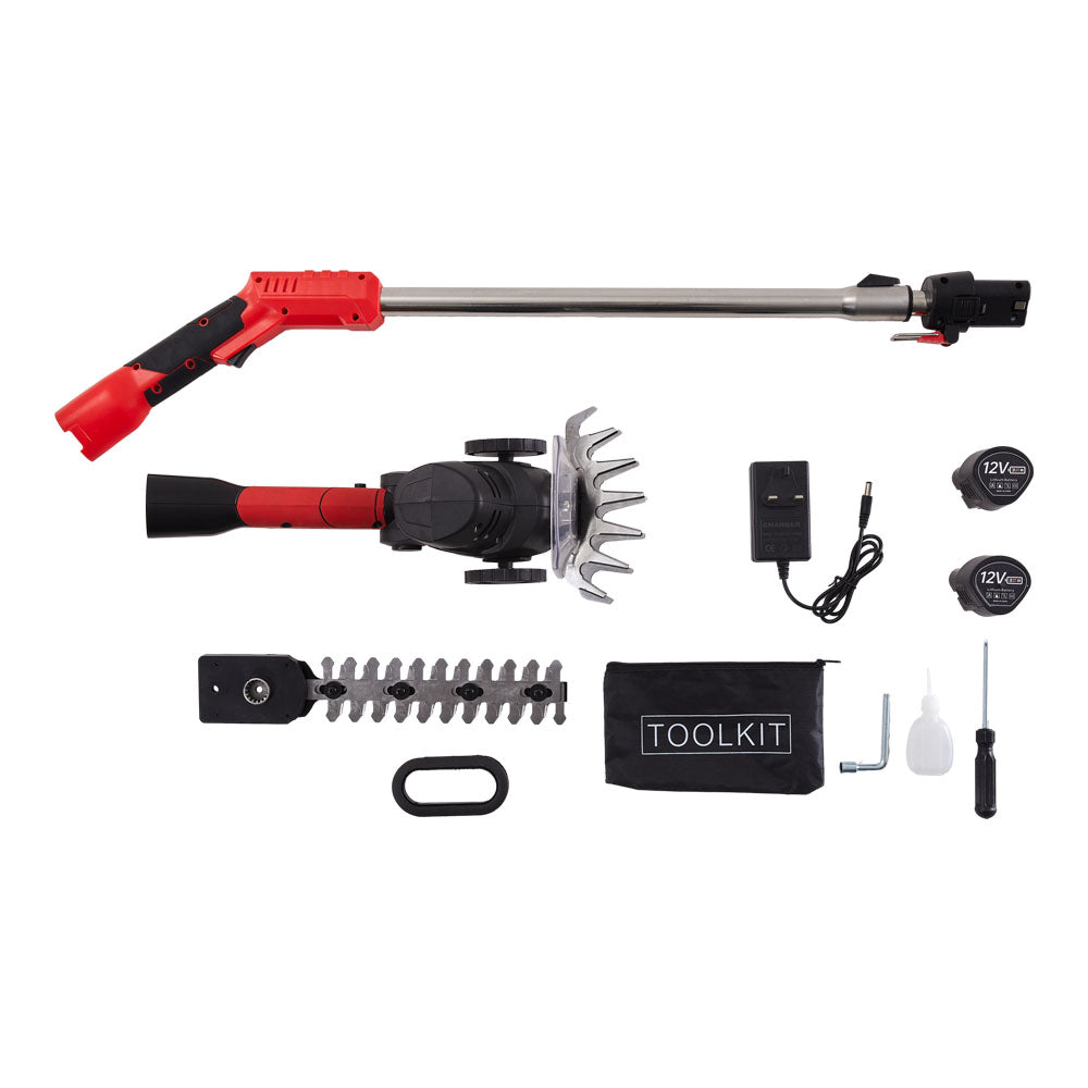 2 In 1 Handheld Cordless Hedge Trimmer
