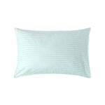 Egyptian Cotton Satin Stripe Housewife Pillowcase 330 Tc | 48 x 74cm | Blue