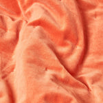 Velvet Cotton Quilted Throw | 150cm x 200cm | Burnt Orange