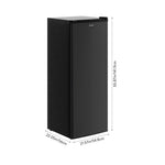 Breeins 175l Black Upright Freezer