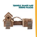 Wooden Hamster Play House